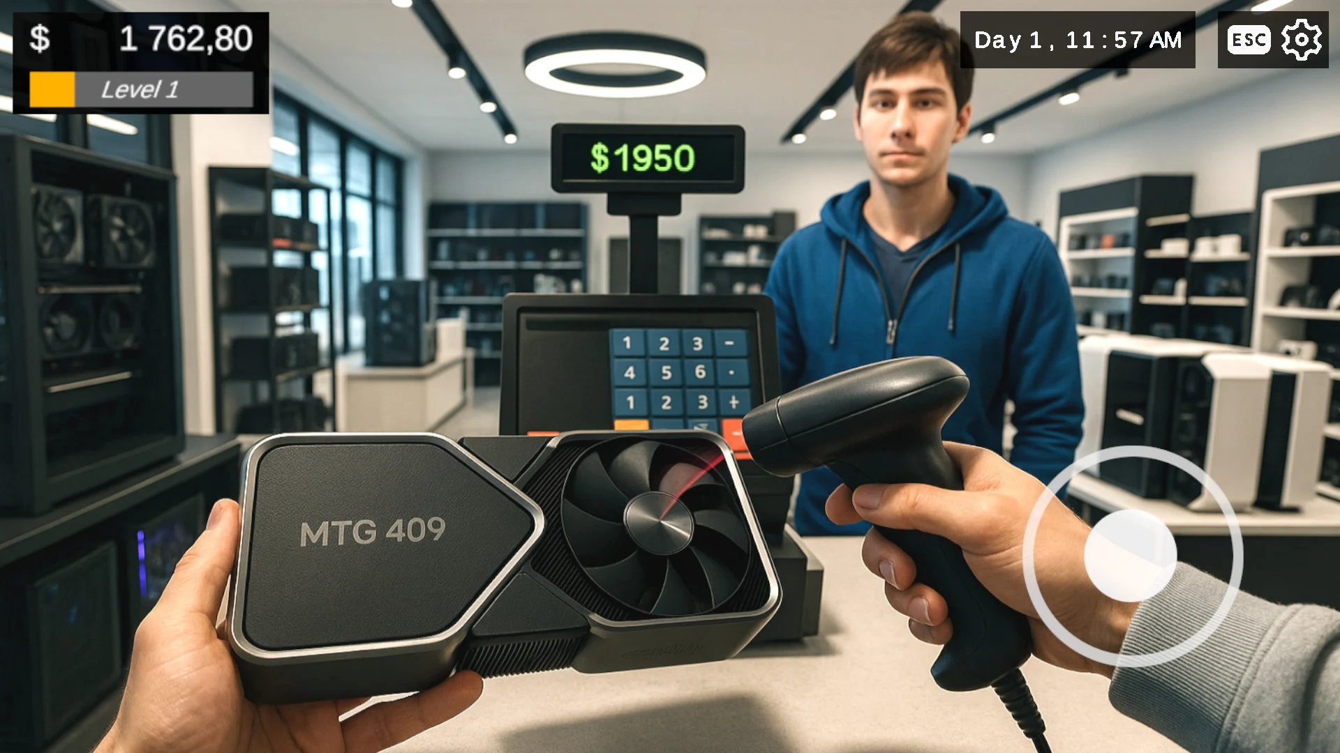 Game Store Simulator PC Build screenshot