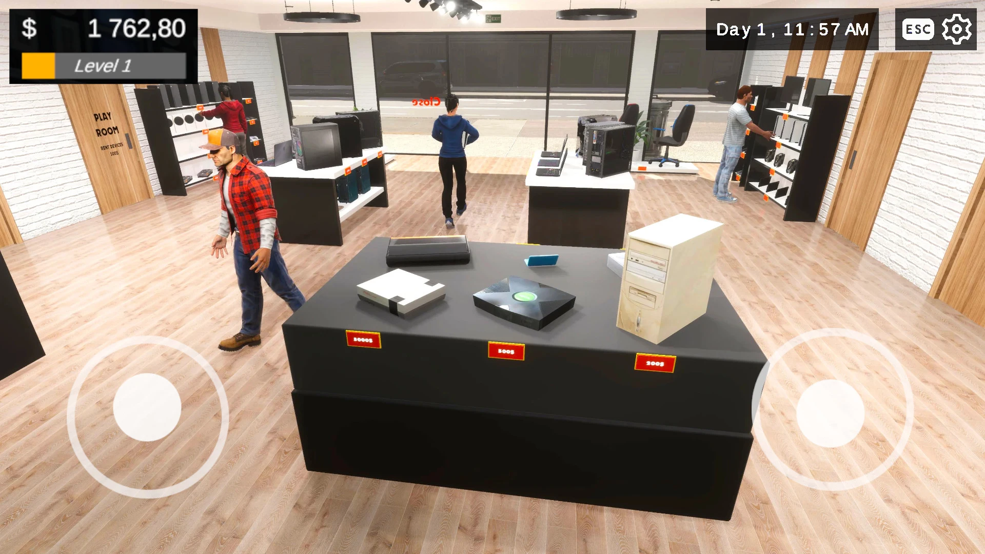 Game Store Simulator PC Build screenshot